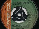 LA LA MEANS I LOVE YOU / GIVE ME YOUR LOVE Alton Ellis & David Isaacs ( 1968 ) ?