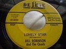 Rare Doo Wop 45 : Bill Robinson and The Quails   Quit Pushin   DeLuxe 6030 Hi Fi