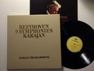 KARAJAN / BEETHOVEN - 9 symphonies - DEUTSCHE GRAMMOPHON - 9XLP BOX - SIGNED -NM