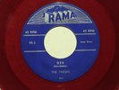 THE CROWS Gee / I Love You So RAMA  hear soundclip RED VINYL beautiful copy.
