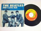 Beatles and I love her / if I fell 45 w/ PS orig Capitol 5235 NICE