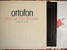 ORTOFON PICK UP Test Record DIRECT CUT Ortofon 0001