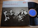 SMETANA string quartets SMETANA QUARTET LP Supraphon SUA 10329 blue gold nm
