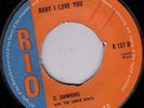 CARL DAWKINS/SKINHEAD REGGAE/RIO 45/HARD TIME - BABY I LOVE YOU.... LISTEN