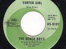 BEACH BOYS - Surfer Girl/Little Deuce Coupe - GREEN STARLINE 45