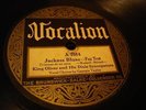JAZZ KING OLIVER DIXIE SYNCOPATORS Deep Henderson/Jackass Blues VOCALION 1014