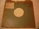 1920's RECORD SLEEVE KING OLIVER VICTOR COUNTRY STOCKING/DESCRIPTION SLEEVE