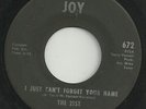NORTHERN SOUL-JOY RECORDS 672-THE 21ST-I JUST CAN'T FORGET YOUR NAME-45-RARE