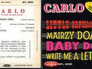 CARLO ( Mastrangelo ) ex Dion ex  belmonts French EP Glen Stuart Doo Wop