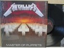 METALLICA The Master of Puppets LP (2008 Reissue Vinyl EX++) 1986 Metal Classic