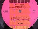 Alice Cooper Love it to Death Record (thumb cover) Super rare early copy