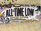 Nothing Personal LP by All Time Low (Clear w/ blue and pink splatter Vinyl)