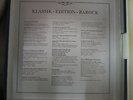 8 LP Box - Klassik Edition - Barock - Parnass - Bertelsmann
