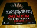 2015 XXXL JUMBO GIGA 168cm (66 Inches) PROMO Poster IRON MAIDEN Book Of Souls