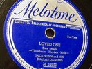 Bix & Benny-Jack Winn & His Dallas Dandies-Melotone 12051 Loved One (NYC 1930)