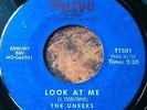 DOO WOP 45 - The Uneeks Tiny Valentine - Look At Me - Toledo T1501 rare doo wop