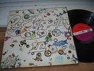 Led Zeppelin III 3 1ST PRESS PETER GRANT CREDIT DECENT AUDIO RED / PLUM UK LP