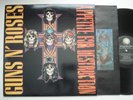 GUNS N' ROSES Appetite For Destruction EX GEFFEN Original Record Club LP w/inner