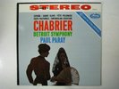 PAUL PARAY Chabrier MERCURY LIVING SR 90212 TAS List Detroit Symphony Stereo LP