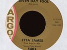 ETTA JAMES Seven Day Fool on Argo Northern Soul 45 Hear