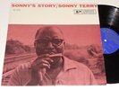 SONNY TERRY SONNY'S STORY NM Bluesville Prestige RVG BV-1025 DG album vinyl