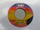 SAM DEES Lonely For You Baby 45 SSS northern soul VG- AS IS