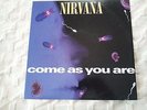 Nirvana Come as You Are rare UK 45RPM 12-inch single Cobain w/2 rare B sides NM
