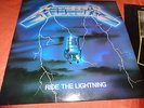Metallica ?– Ride The Lightning ..org,1984... in very good condition...MFN27
