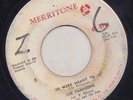 '67 MERRITONE ROCKSTEADY 45 PARAGONS WE WERE MEANT TO BE/I'M SO DEPRESSED ?