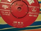 Parlophone Red label love me do the Beatles zt1 7xce 17145 1n 1962