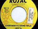 CURTIS LEE & k c p's 45 Everybody's Going Wild / Get In My NORTHERN SOUL w5227