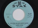 EDDIE FLOYD: Holding On With Both Hands / Big Bird 45 (co) rare Soul