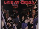 VARIOUS: Live At Cbgb's LP (2 LPs, 75 Rockefeller address, gatefold cover, punc