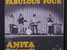 FABULOUS FOUR: Anita / Sitting In The Grass 45 (Sweden, PS) Rock & Pop