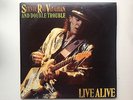 STEVIE RAY VAUGHN & DOUBLE TROUBLE LIVE ALIVE VINYL 2xLP EPIC E2 40511 US1986 NM