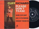 CLIFF RICHARD and THE SHADOWS Please Don't Tease Danish EP 45PS 1960