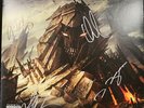DISTURBED Immortalized AUTOGRAPHED [PA] (Vinyl, Aug-2015, 2 Discs, Reprise)