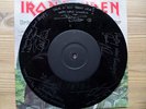 Iron Maiden Bring Your Daughter to the Slaughter AUTOGRAPHED ETCHED 7