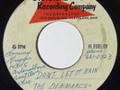 THE DENMARCS Don't Let It Rain 45 Cleveland Recording Rare Ohio Garage Acetate
