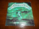 METALLICA RIDE THE LIGHTNING IMPORT BERNETT VINYL LP RARE WITH BONUS FLAT