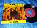 The Kinks Lola 7/45  PORTUGAL Unique Picture Sleeve 1969 PORTUGUESE