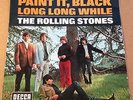 ROLLING STONES - PAINT IT BLACK/LONG WHILE - FRENCH Decca 7