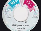NORTHERN  SOUL 45 RPM - CICERO BLAKE on MAR-V-LUS  RECORDS
