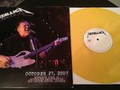 Metallica 'Accustic Live' YELLOW Marbled  Vinyl 150 copies October 27 2007