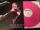 Metallica 'Accustic Live' PINK Marbled  Vinyl 150 copies October 28 2007