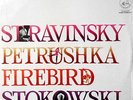 TAS LIST - STOKOWSKI / Stravinsky Firebird, Petrushka / Capitol FDS SP 8407