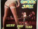 CONCRETE JUNGLE   RARE 1988 LP   WEAR & TEAR   GLAM HAIR HARD ROCK METAL