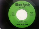 CALEB SWEETBACK 45 Darling You BLACK SPADE rare reggae roots