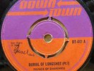 PRINCE OF DARKNESS BURIAL OF LONGSHOT ORIGINAL UK DOWN TOWN 45 CLIP