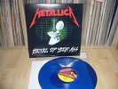 METALLICA - METAL UP YOUR ASS -LP - BLUE VINYL - RAR - UNGESPIELT